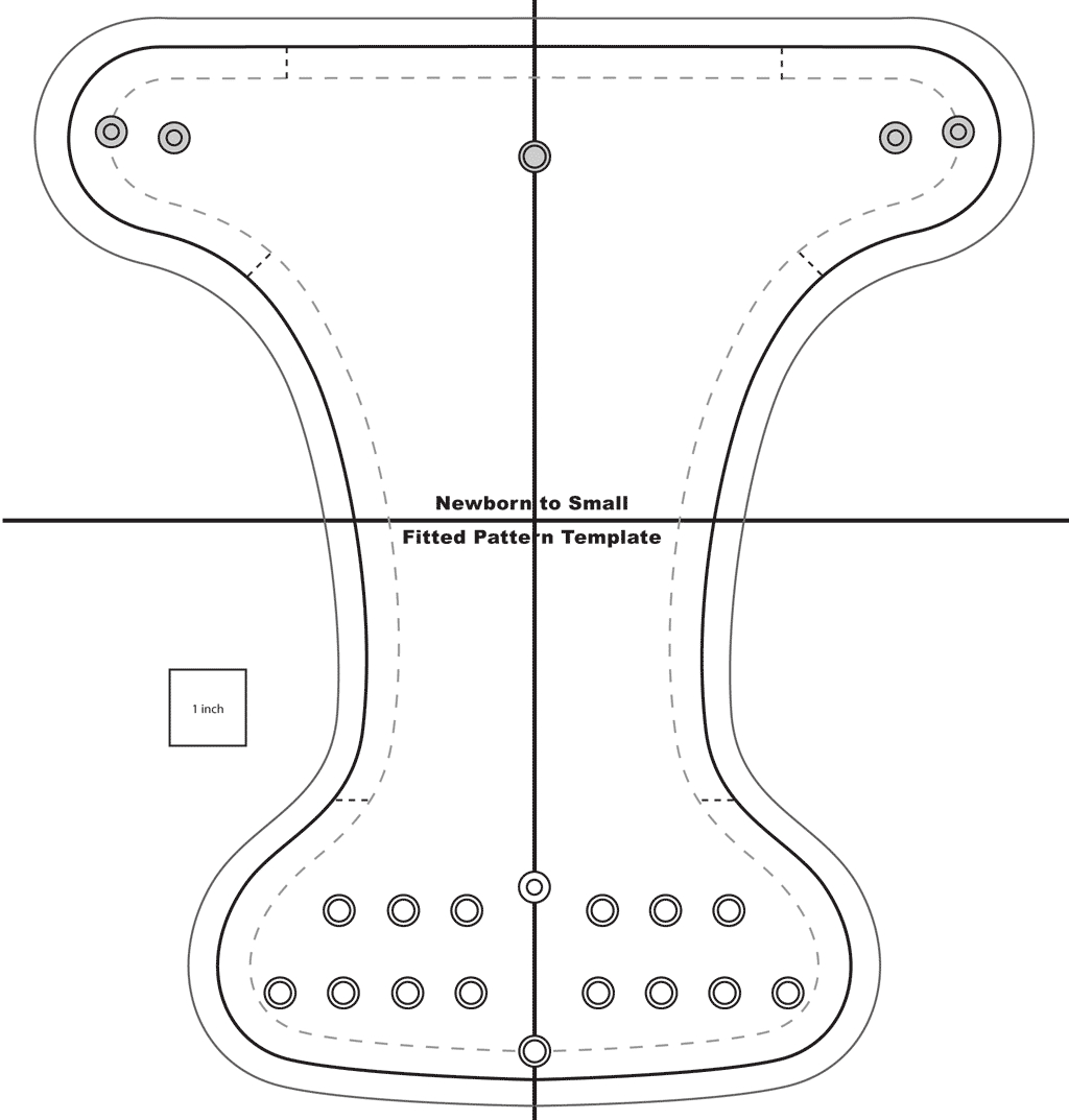 Simple Diaper-Sewing Tutorials: Changes To The Newborn-Small within Cloth Diaper Pattern Free Printable