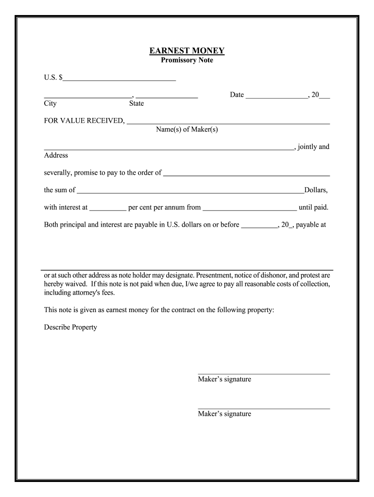 Simple Promissory Note Pdf | Airslate Signnow throughout Free Printable Promissory Note Pdf