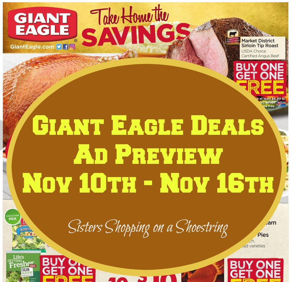 Sneak Peek! ~ Giant Eagle Deals Ad Preview November 10Th throughout Free Printable Giant Eagle Coupons
