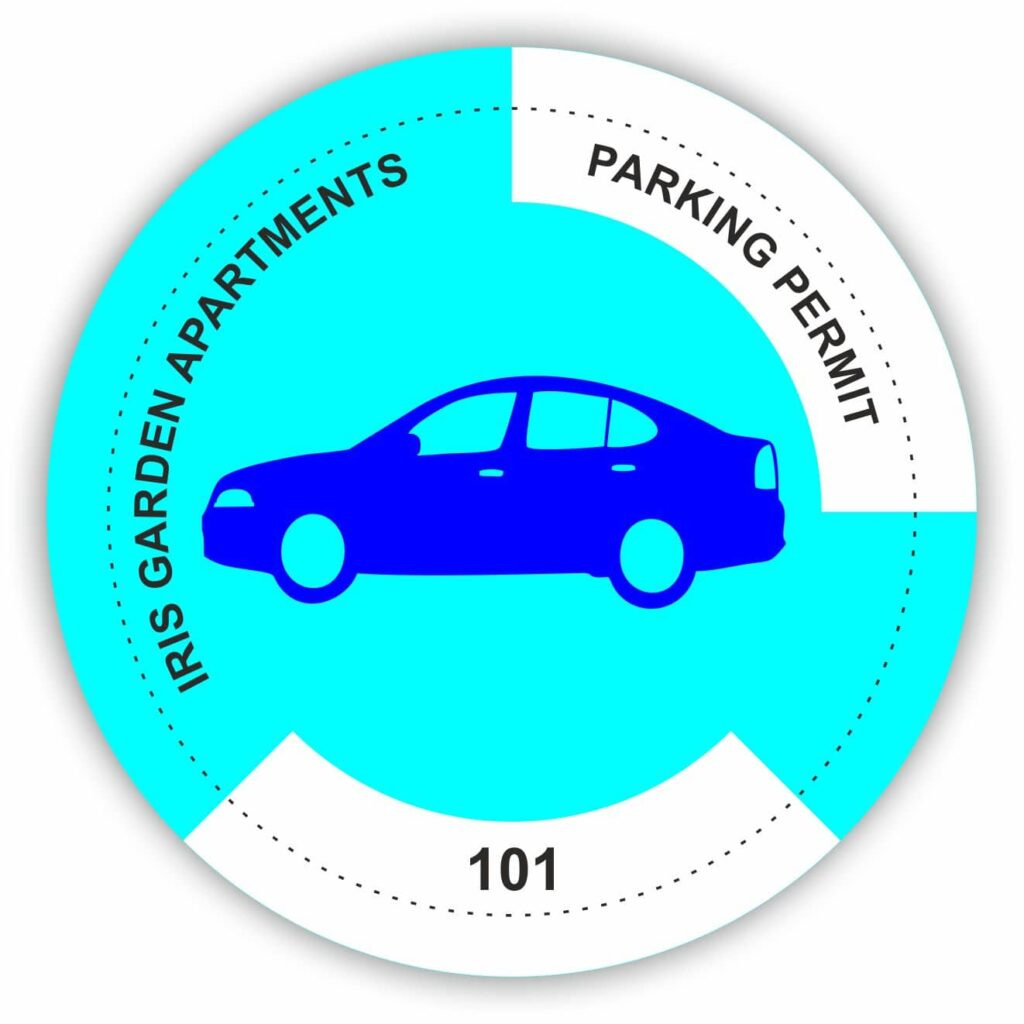Society Parking Stickers For Vehicle Identification &amp;amp; Security throughout Free Printable Parking Permits