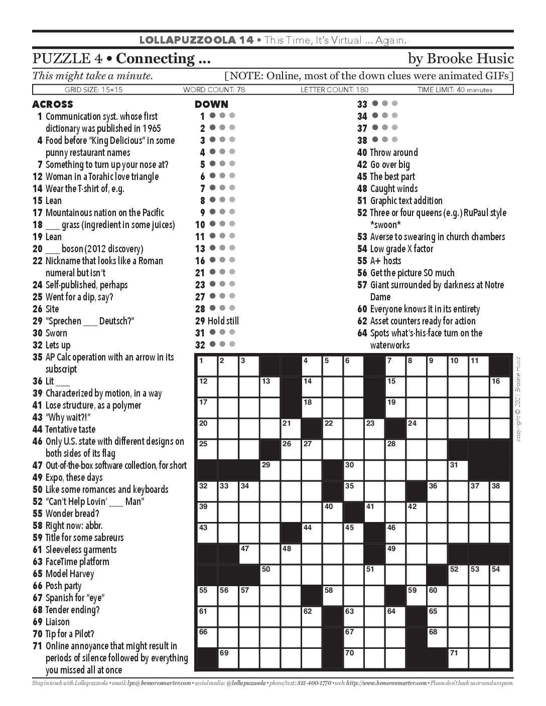 Solve The Puzzle - The New York Times intended for New York Times Crossword Printable Free