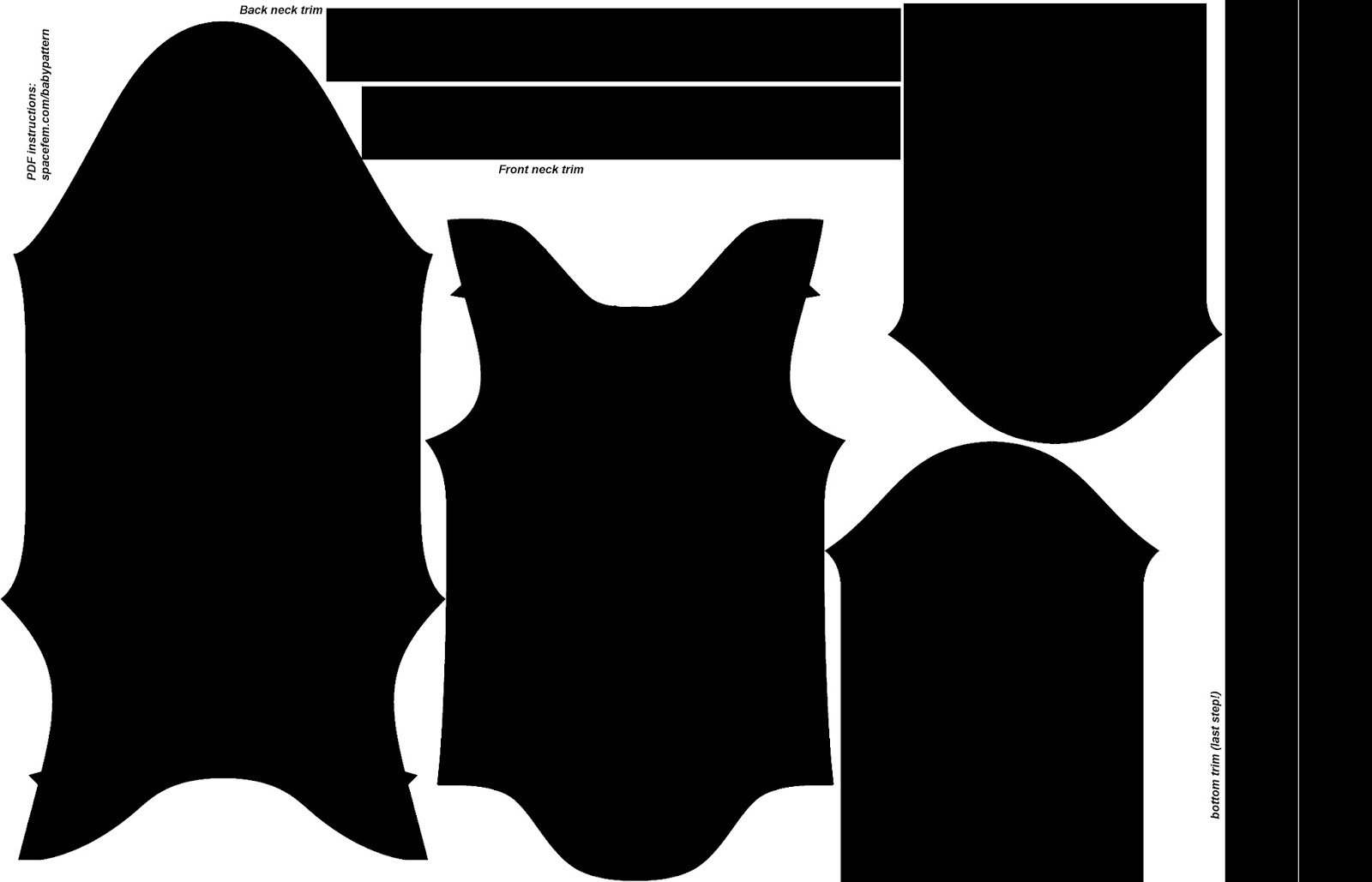 Spacefem: Design Your Own Baby Onesie! inside Free Printable Onesie Pattern