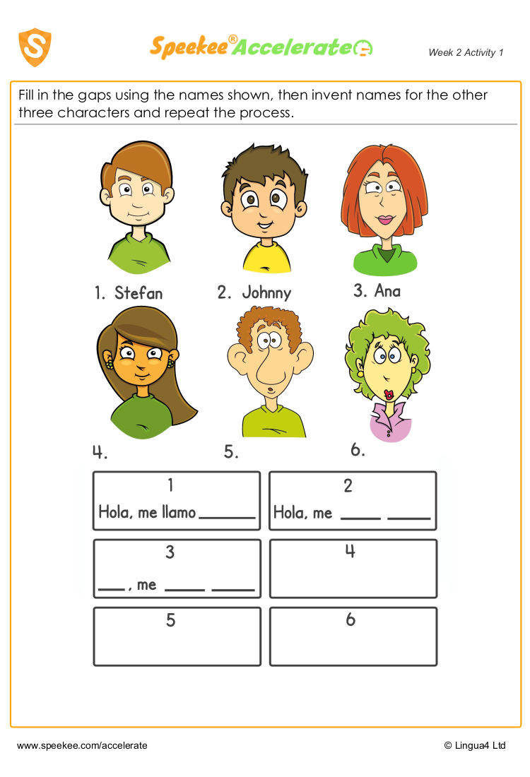 Spanish Printable: Free Printable Spanish Worksheets For within Free Printable Elementary Spanish Worksheets