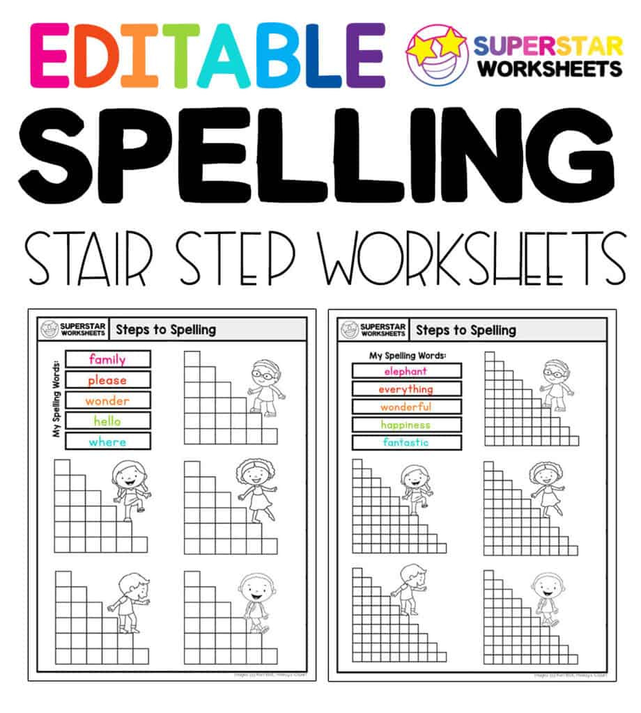 Spelling Worksheets - Superstar Worksheets - Worksheets Library regarding Free Printable Spelling Worksheet Generator
