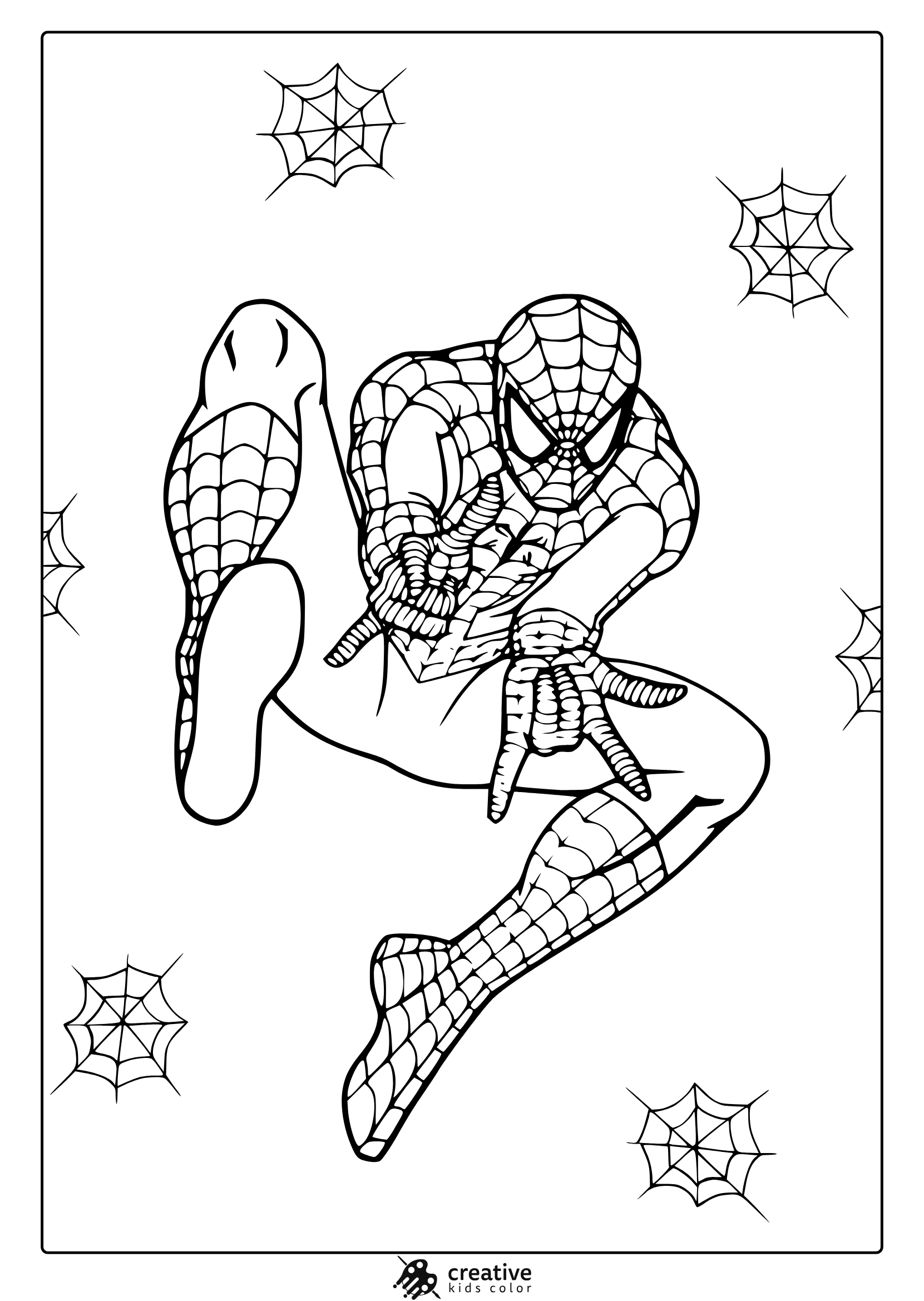 Spider-Man Coloring Pages (30+ Free Printable Pdf) throughout Free Printable Spiderman Pictures