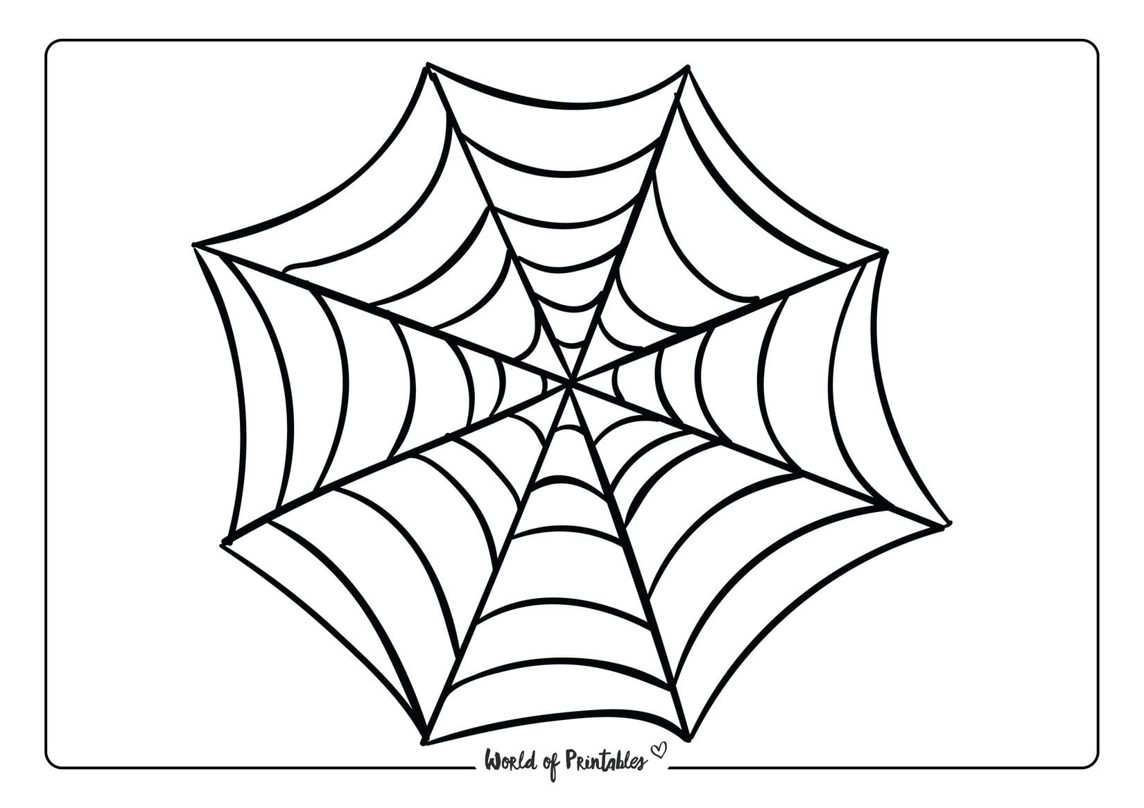 Spiderweb Printables - World Of Printables intended for Spider Web Stencil Free Printable