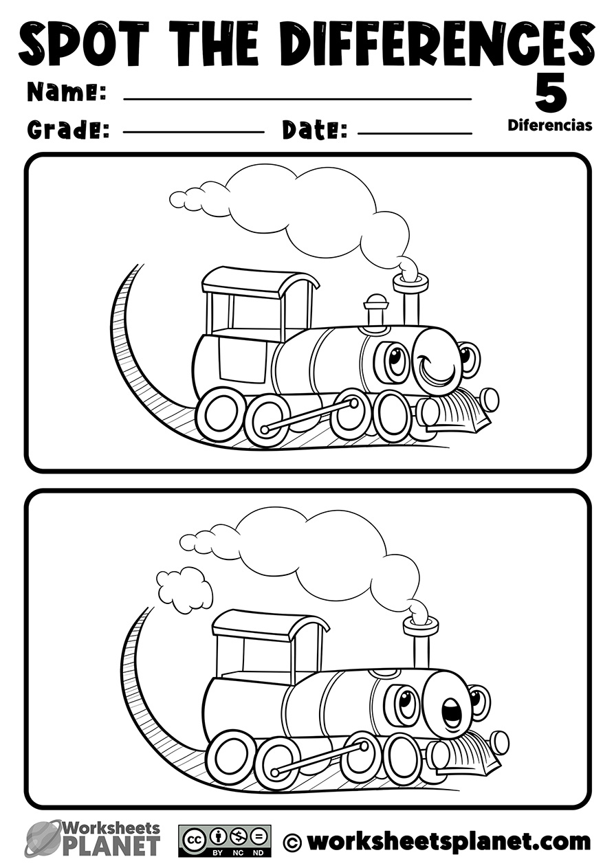 Spot The Difference Pictures For Kids | Find The Differences pertaining to Free Printable Spot The Difference For Kids