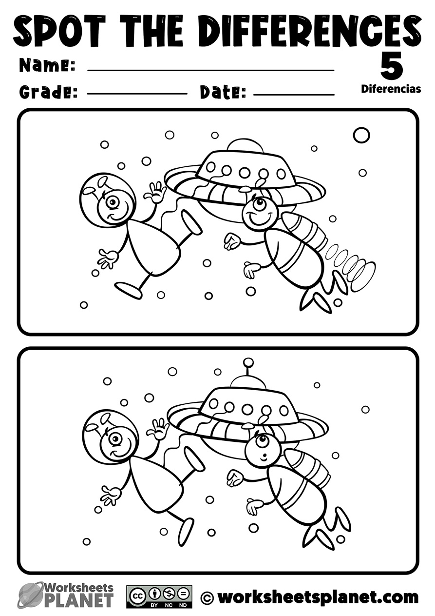 Spot The Difference Pictures For Kids | Find The Differences within Free Printable Spot The Difference For Kids