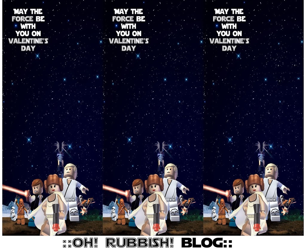 Star Wars Happy Valentine Day :: Diy :: Glow Stick & Printable throughout Free Printable Lego Star Wars Valentines