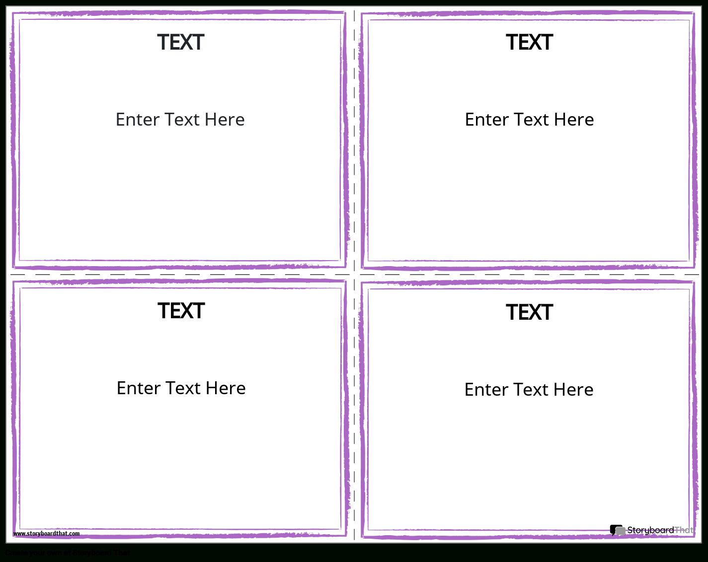Storyboard That: Task Card Templates For Educators regarding Free Printable Blank Task Cards