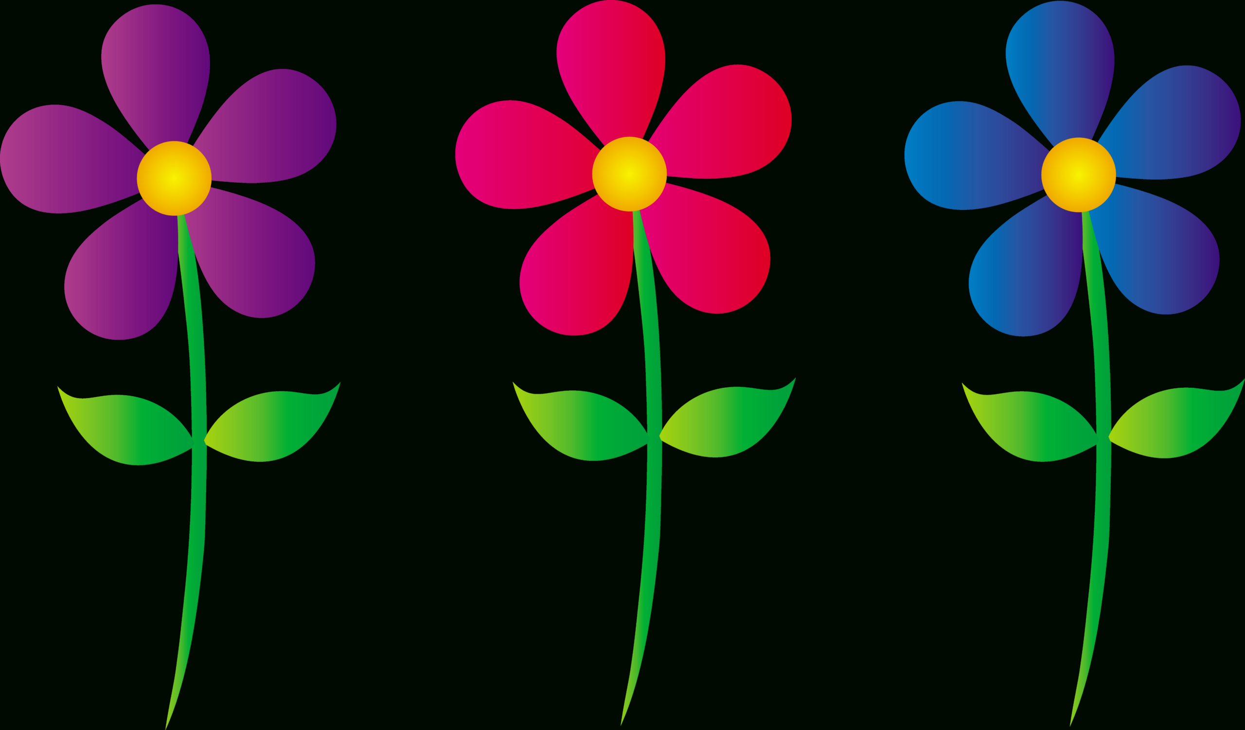 Summer Flowers Clipart Free Printable And Other Clipart Images On with Free Printable Clipart Of Flowers