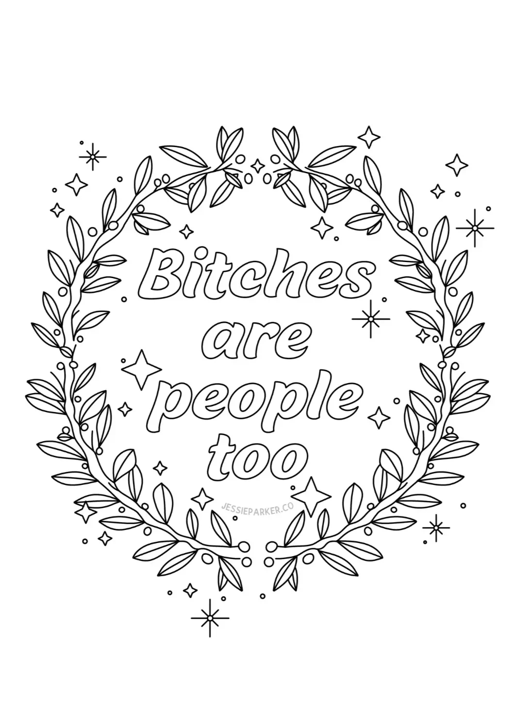 Swear Words. Good Vibes. Adult Colouring Pages (Free Pdfs in Free Printable Coloring Pages For Adults Only Swear Words
