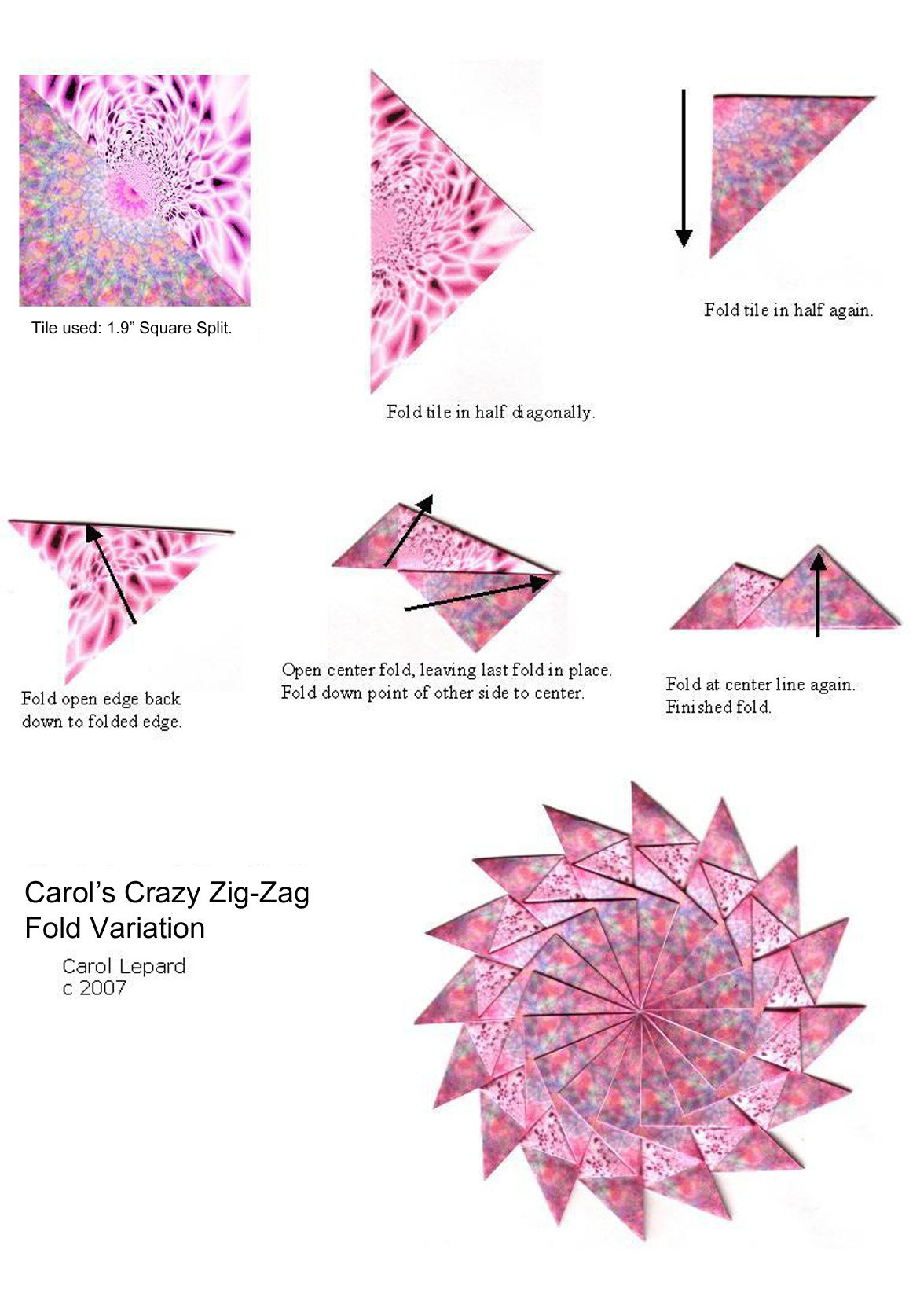 Teabag Fold Instructions throughout Free Printable Tea Bag Folding Patterns