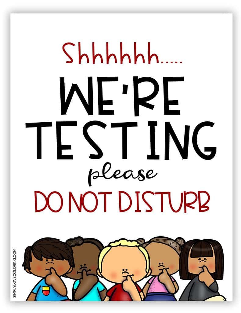 Testing In Progress Sign Printable (Free Pdf Downloads) - Simply for Free Printable Testing Signs