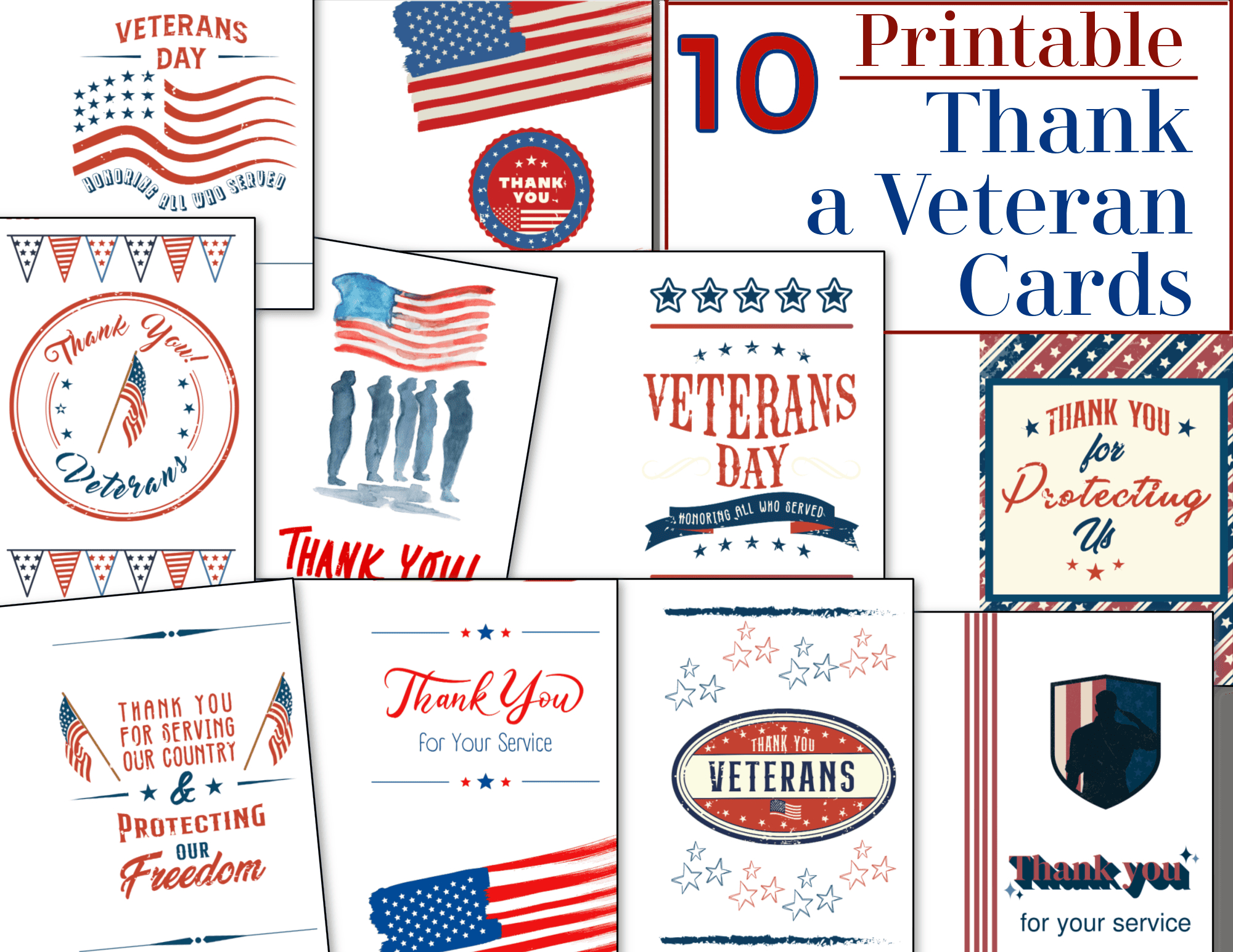 Thank A Veteran Cards - Free Printable - Organized 31 intended for Military Thank You Cards Free Printable