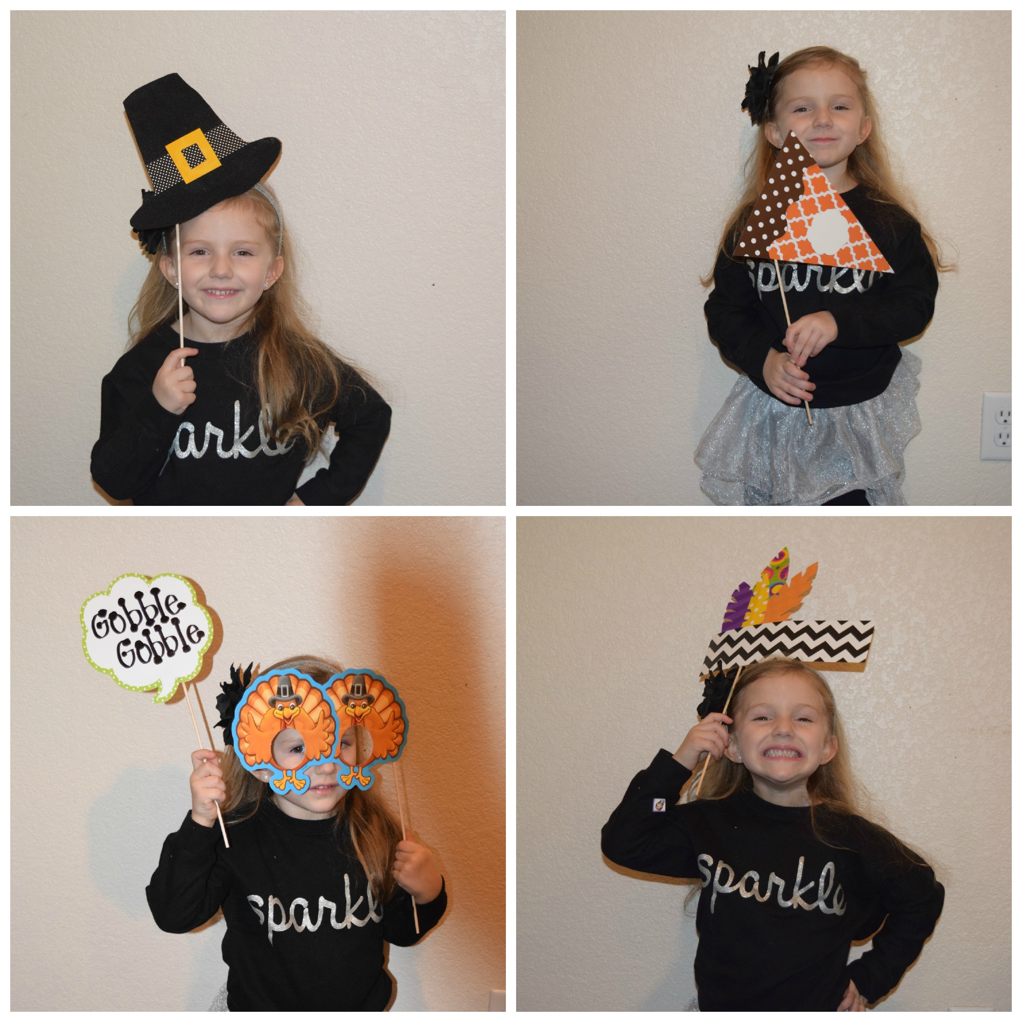 Thanksgiving Photo Booth Props For The Classroom &amp;amp; Free Template regarding Free Printable Thanksgiving Photo Props