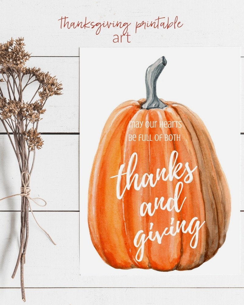 Thanksgiving Printables - Free! | The Harper House with regard to Free Printable Thanksgiving Images