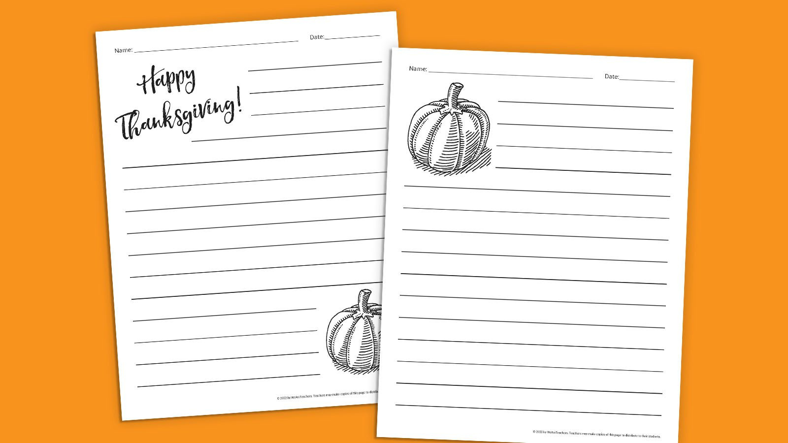 Thanksgiving Writing Paper Plus 15 Gratitude Writing Prompts throughout Free Printable Thanksgiving Writing Paper