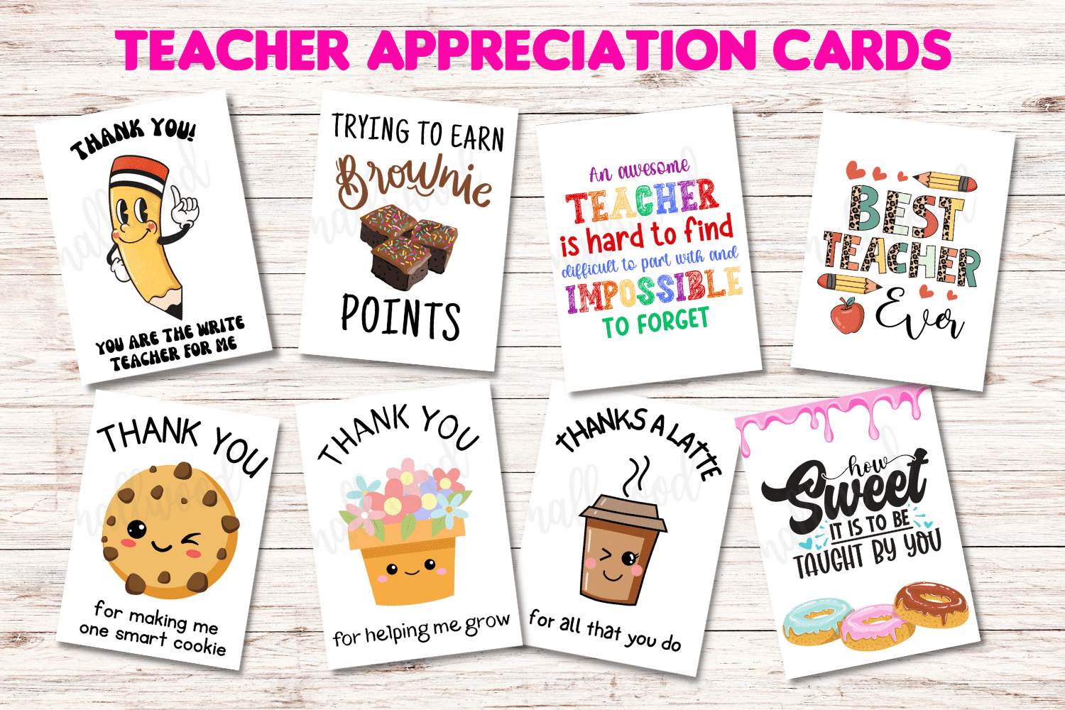 The Best Teacher Thank You Cards (21 Free Printables) - Cassie pertaining to Free Printable Teacher Appreciation Cards
