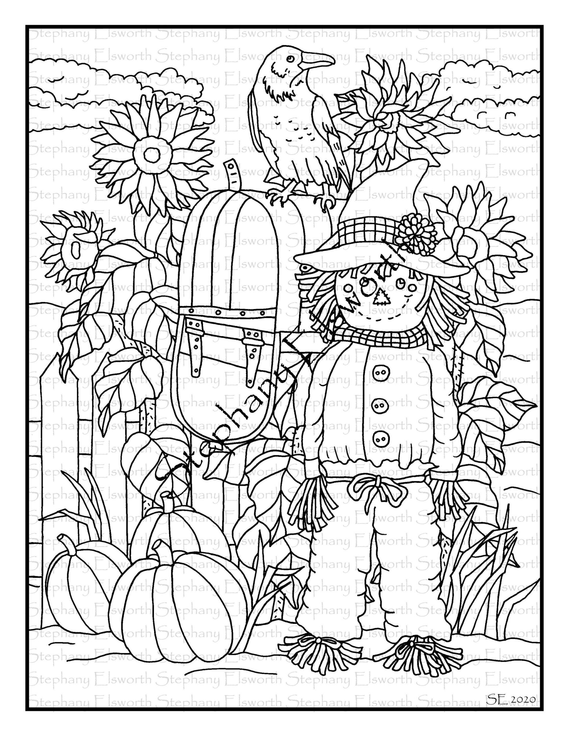 The Colors Of Fall Set 1: Five 8 1/2 X 11 Printable Instant intended for Free Printable Fall Hidden Pictures