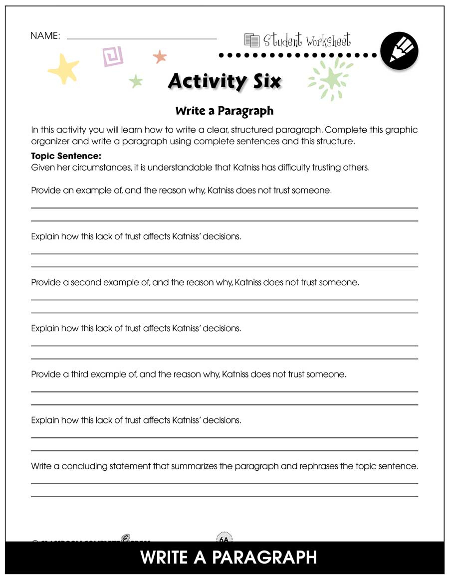 The Hunger Games - Bonus Worksheets - Grades 7 To 8 - Ebook pertaining to Hunger Games Free Printable Worksheets