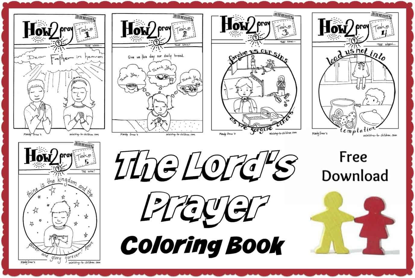 The Lord&amp;#039;S Prayer For Kids - Free Lessons, Activities, &amp;amp; Coloring regarding Free Printable Children&amp;#039;S Church Curriculum