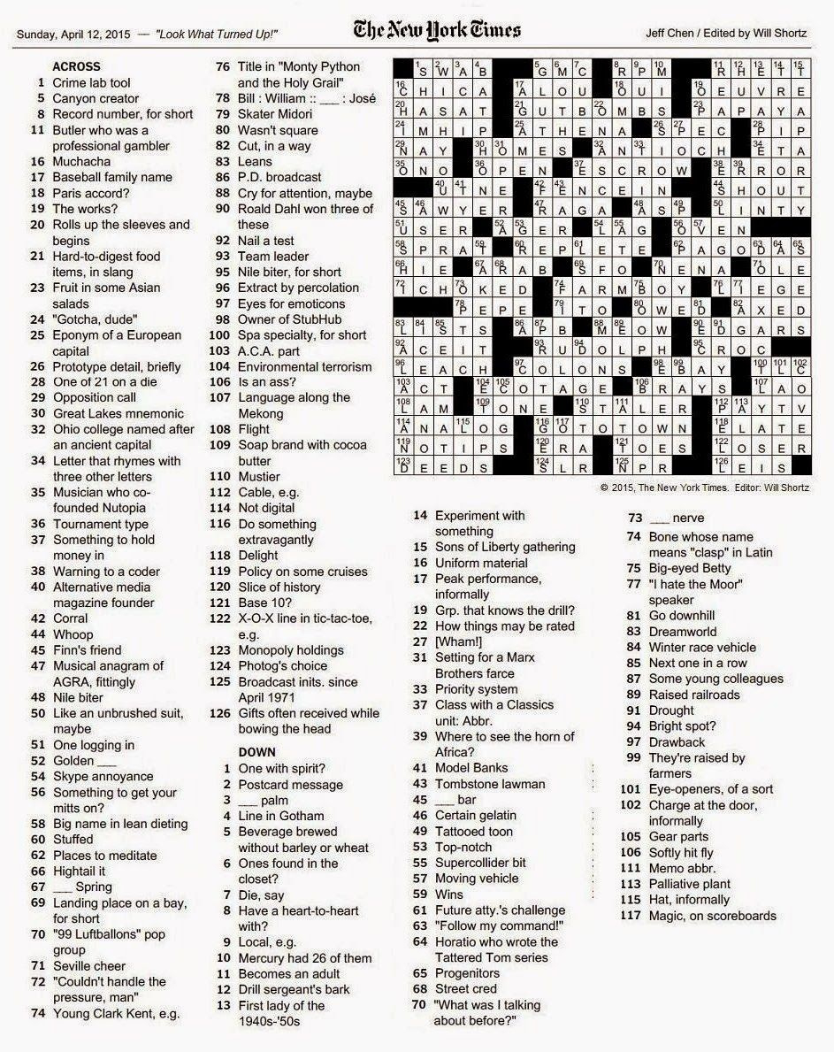 The New York Times Crossword Page-A-Day® Calendar 2025The New with New York Times Crossword Printable Free Monday