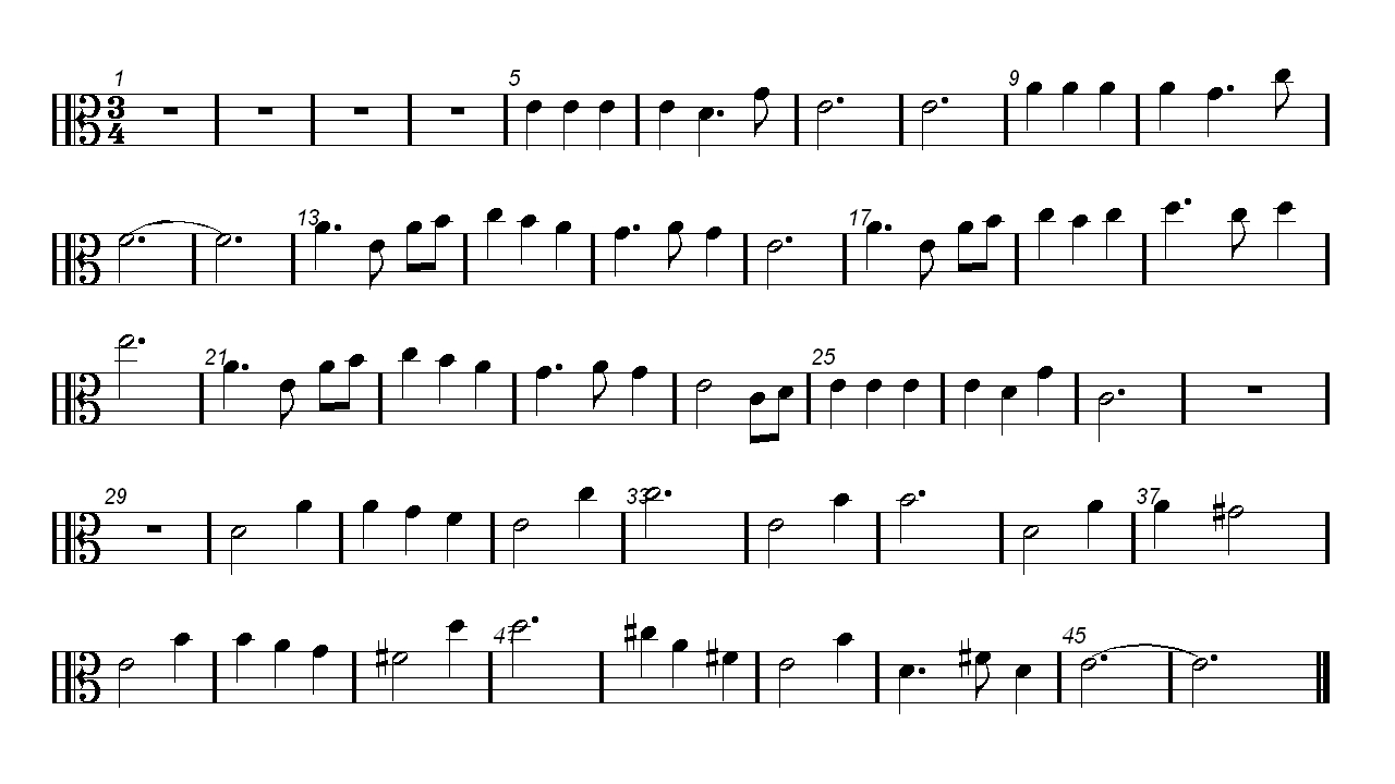 To Zanarkand Viola Sheet Music | Easy Music in Viola Sheet Music Free Printable