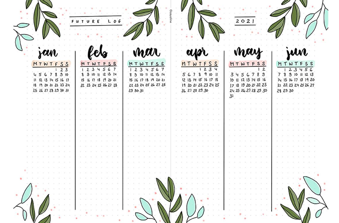 Tombow Europe: Free Bullet Journal Templates | Tombow for Free Bullet Journal Printables 2019
