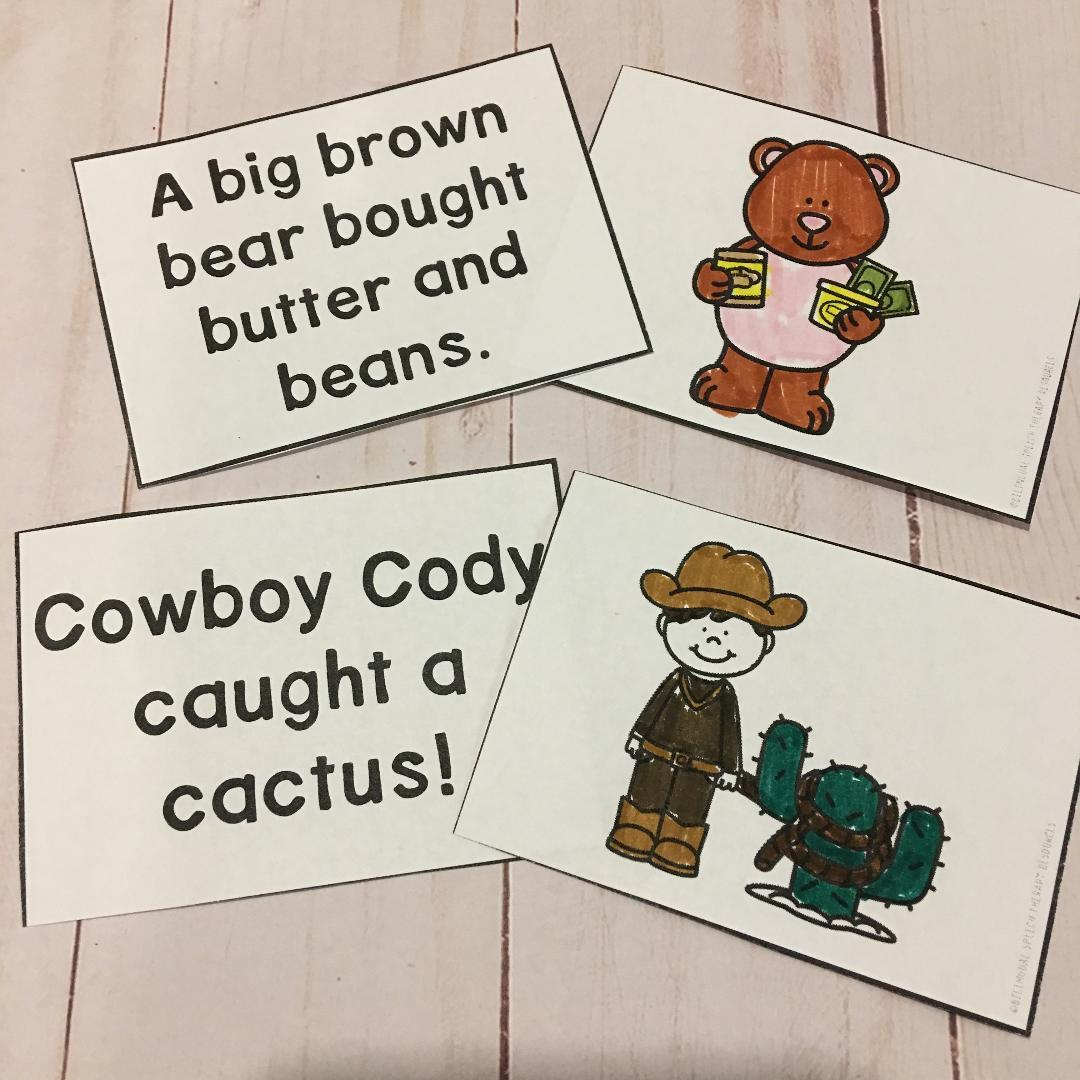 Tongue Twister For Kids: Free Flashcard Download - Speech Is Beautiful in Free Printable Tongue Twisters