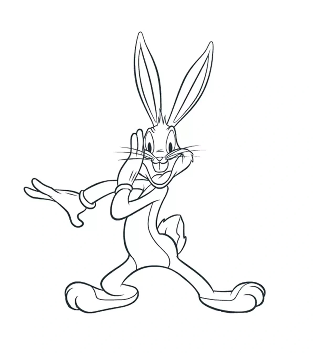 Top 25 Bugs Bunny Coloring Pages For Your Little One throughout Free Printable Bugs Bunny Coloring Pages