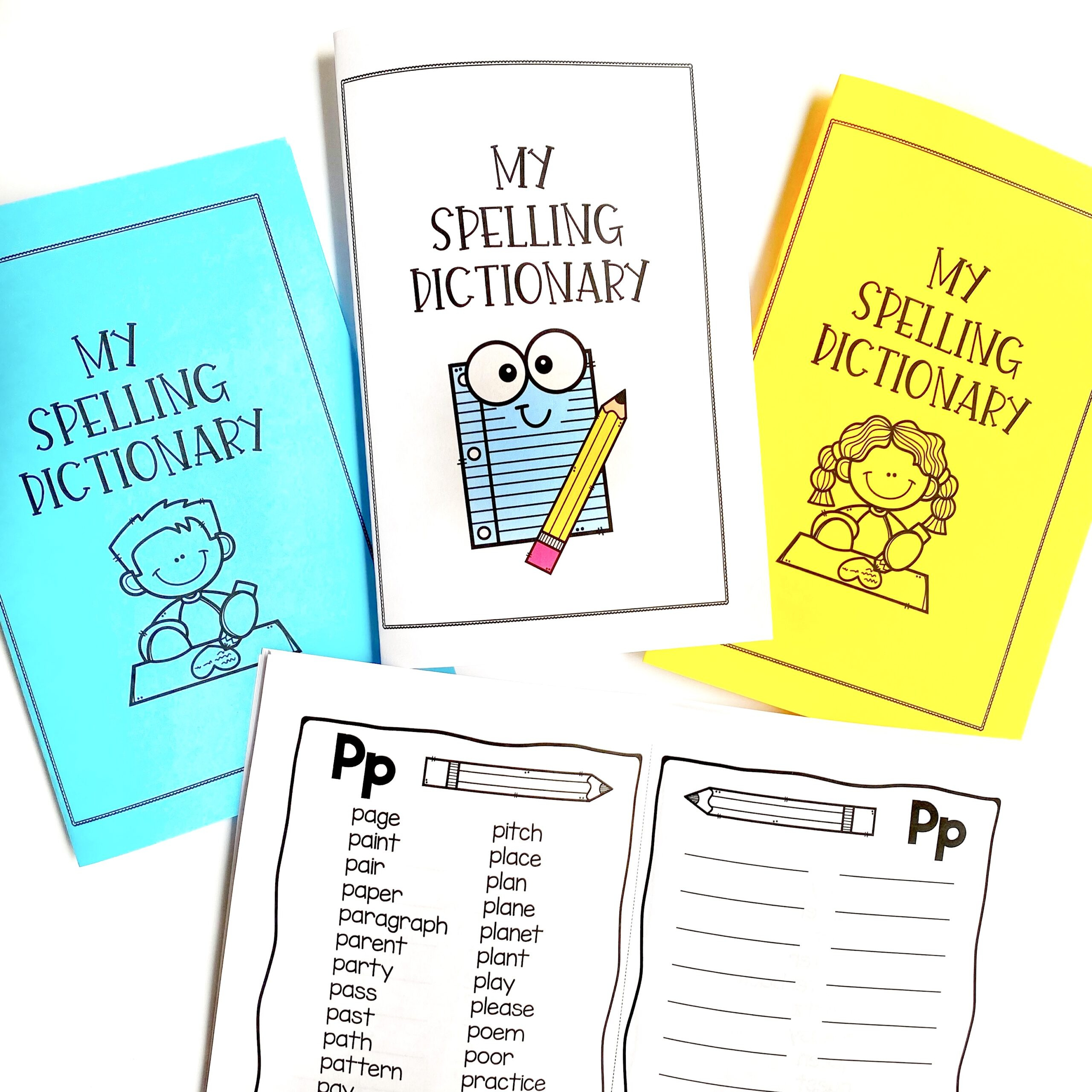 Top 6 Tips For Teaching Writing To Elementary Students - Life in My Spelling Dictionary Printable Free