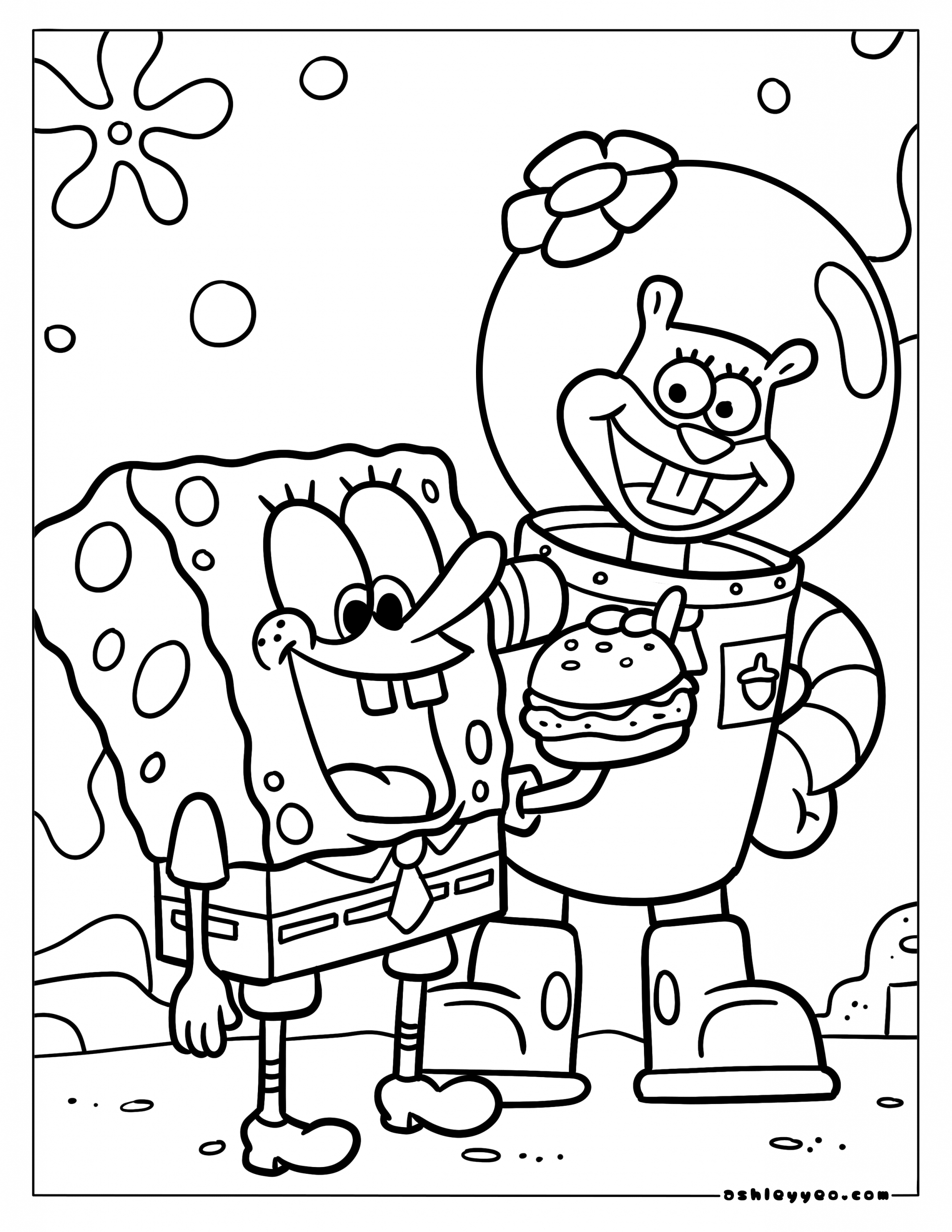 Top Spongebob Coloring Pages (Free Printable Pdfs) - Ashley Yeo within Spongebob Squarepants Coloring Pages Free Printable