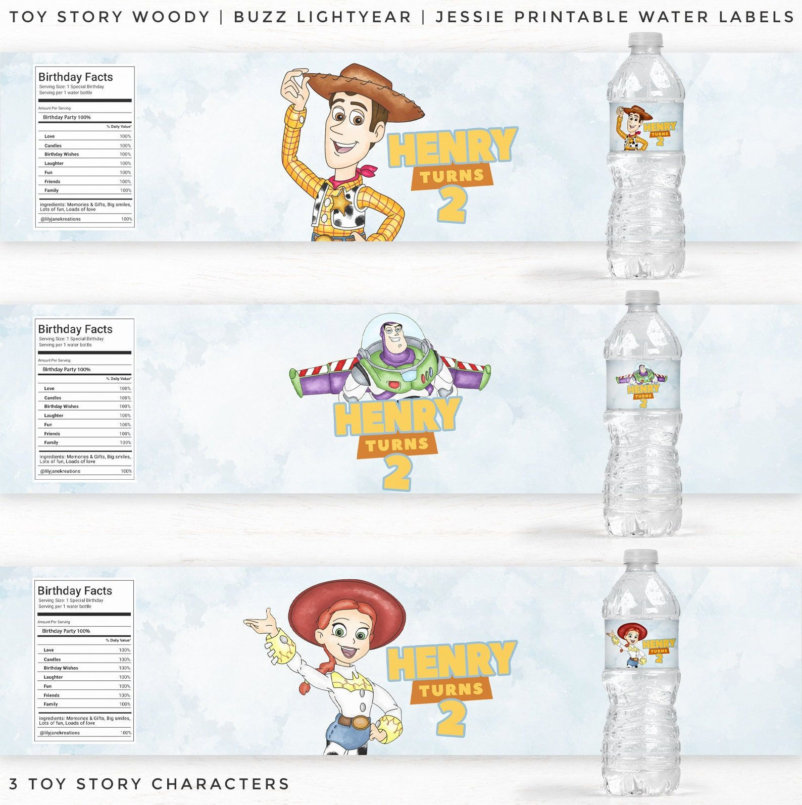 Toy Story Water Bottle Labels Free - Shop On Pinterest in Free Printable Toy Story Water Bottle Labels