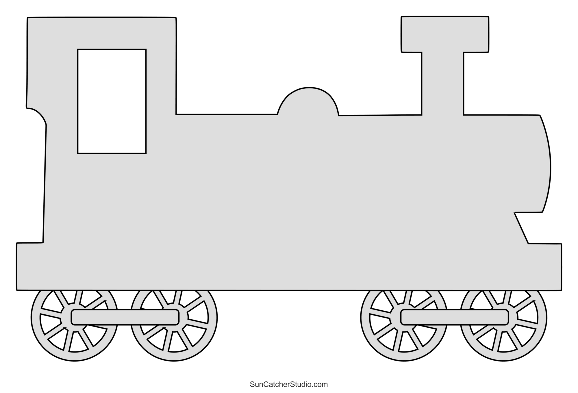 Train Cars And Locomotives (Clip Art, Patterns & Templates) – Free with Free Printable Train Pictures