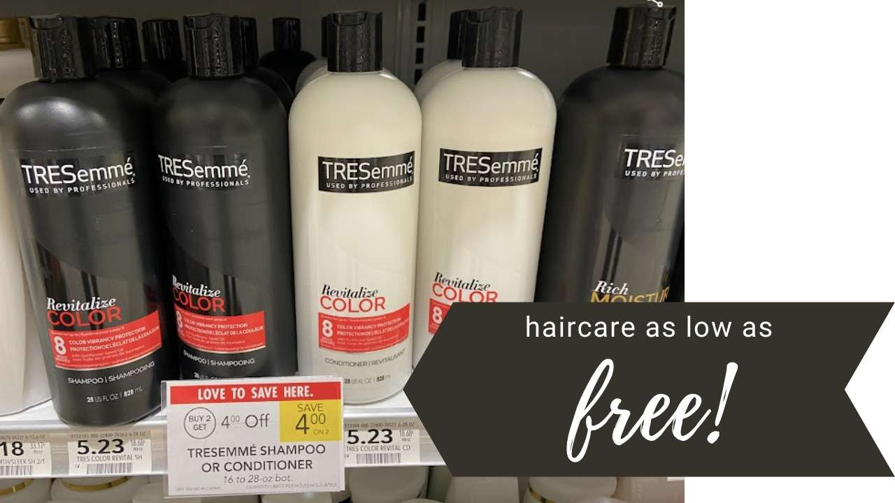 Tresemme Hair Care As Low As Free | Publix Deal :: Southern for Free Printable Tresemme Coupons