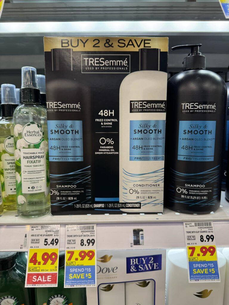 Tresemme Shampoo & Conditioner (2 Pks) Are As Low As $2.99 Each At with regard to Free Printable Tresemme Coupons