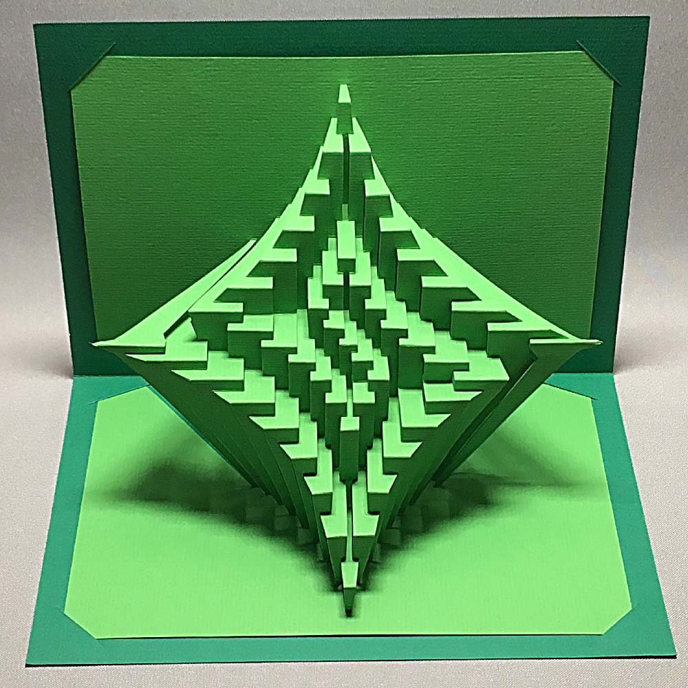 Ullagami How-To - Geometric Kirigami Pop-Ups regarding Free Printable Kirigami Pop Up Card Patterns