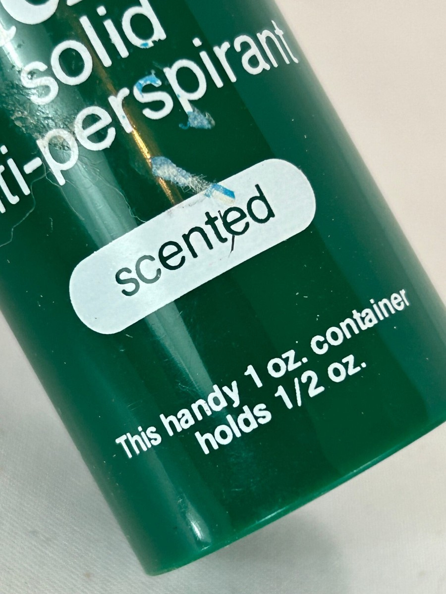 Vintage Mitchum Green Bottle Solid Antiperspirant Scented Used regarding Free Printable Coupons For Mitchum Deodorant