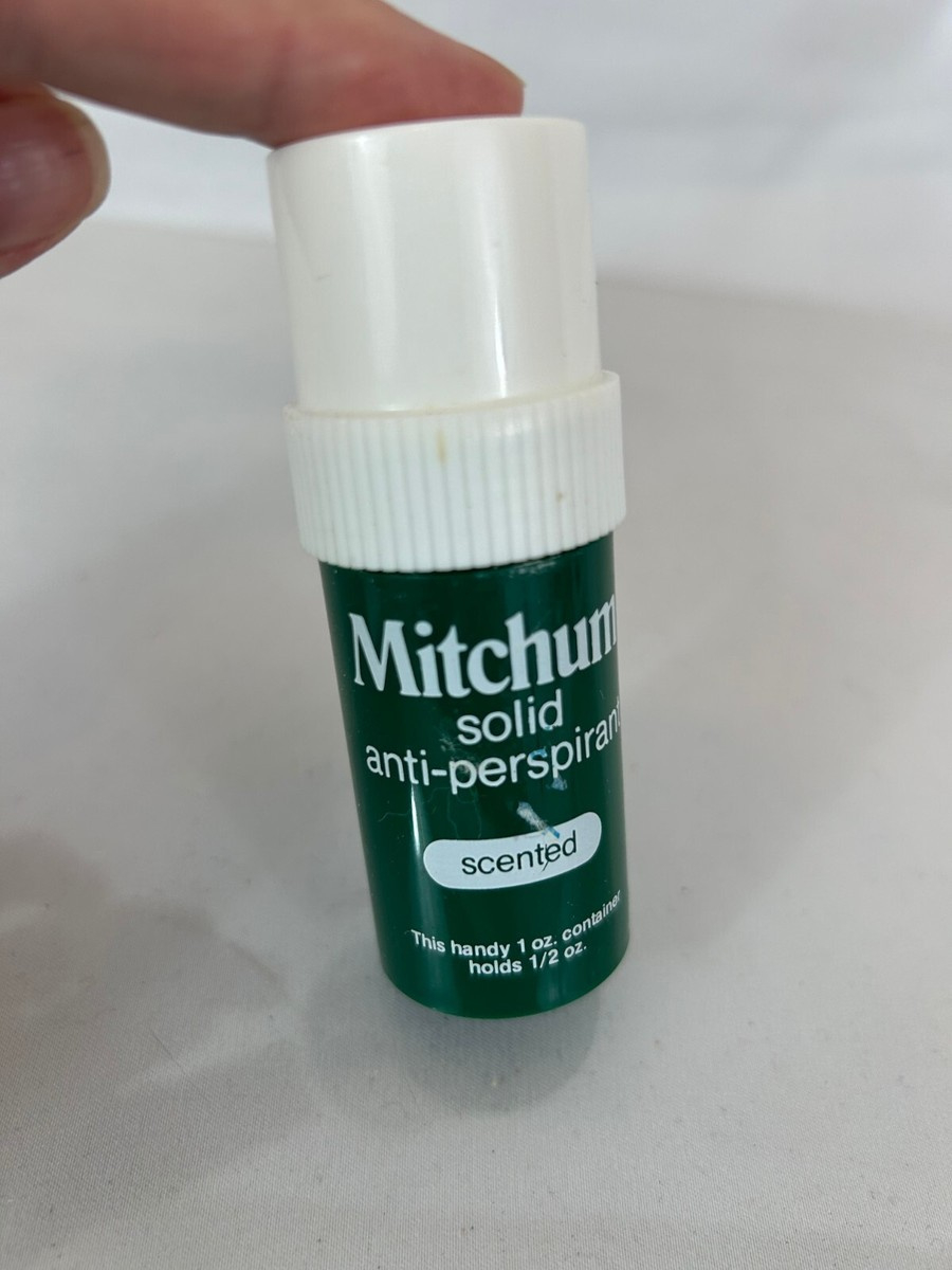 Vintage Mitchum Green Bottle Solid Antiperspirant Scented Used throughout Free Printable Coupons For Mitchum Deodorant
