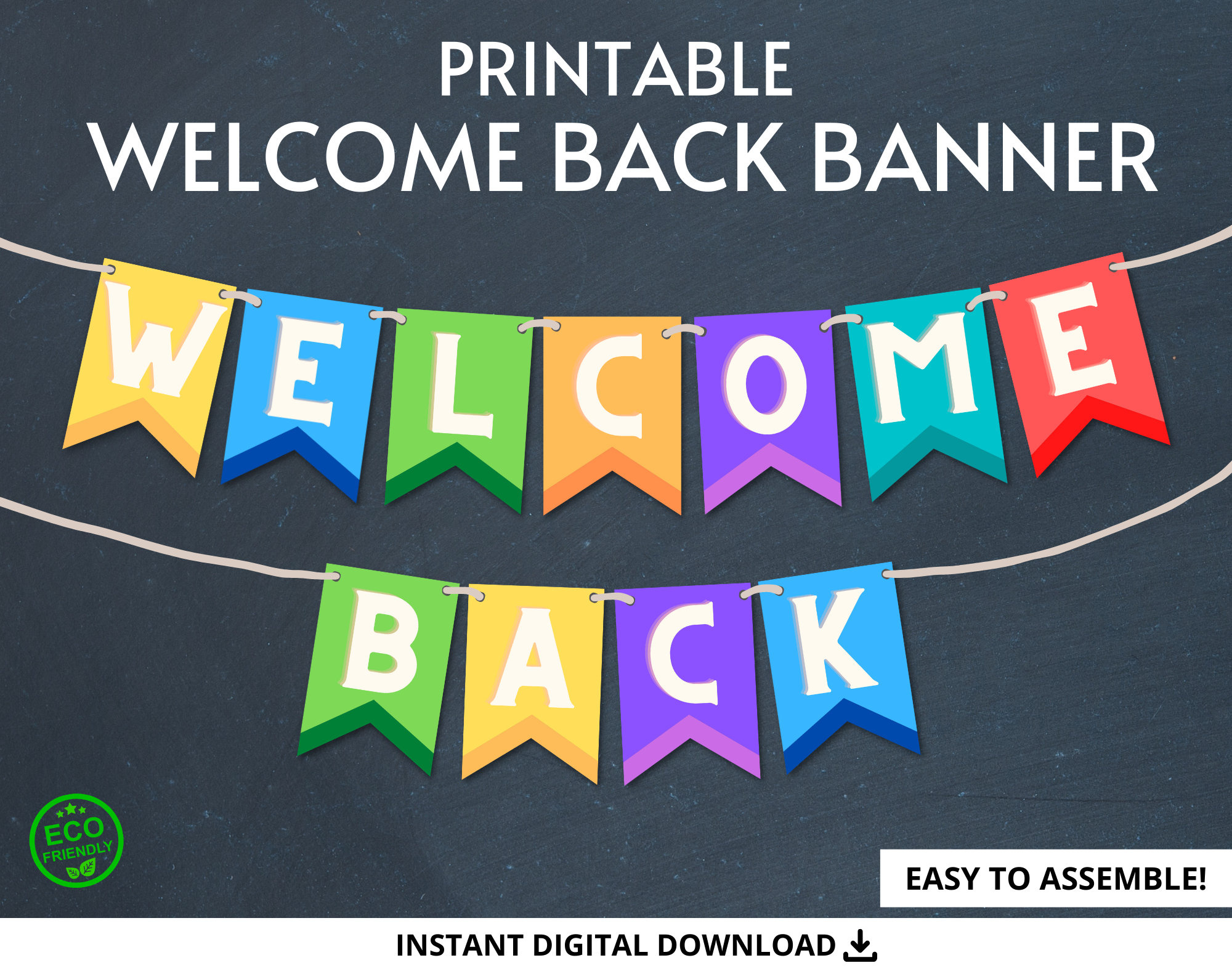 Welcome Back Banner, Printable Welcome Back Banner, Printable with Welcome Back Banner Printable Free