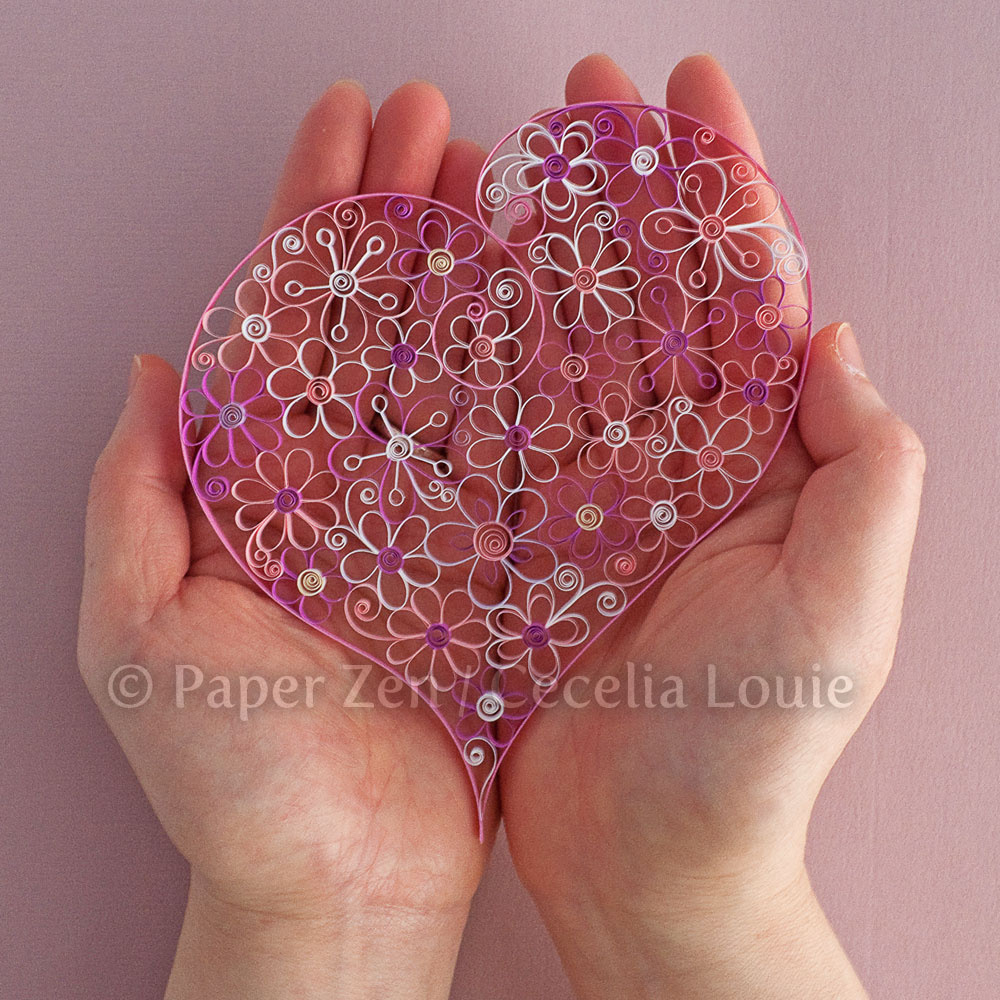 Welcome To Paper Zen ~ Cecelia Louie: Quilling Flower Pattern Update in Free Printable Quilling Patterns Designs