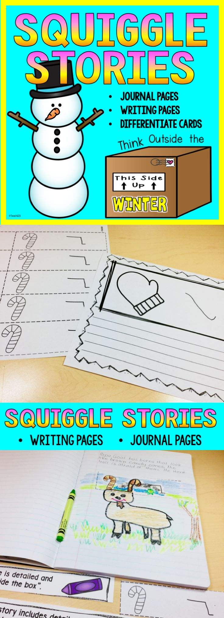 Winter Writing Squiggle Story Early Finisher with regard to Free Squiggle Story Printable