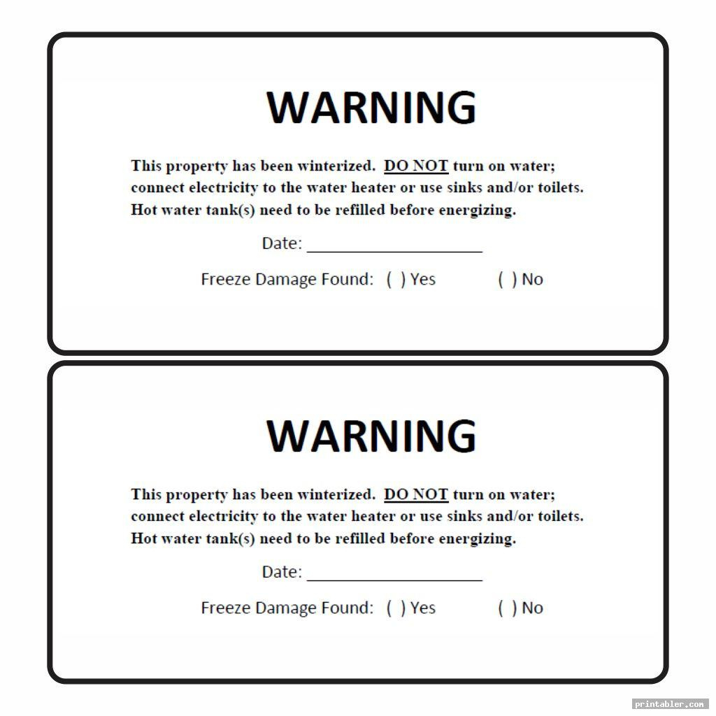 Winterization Stickers Printable - Gridgit for Free Printable Winterization Stickers
