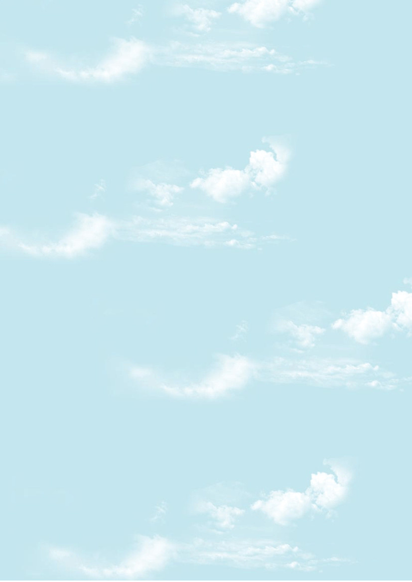 Word Of Blue Sky And White Cloud Stationery.doc | Wps Free Templates with regard to Free Printable Cloud Stationery