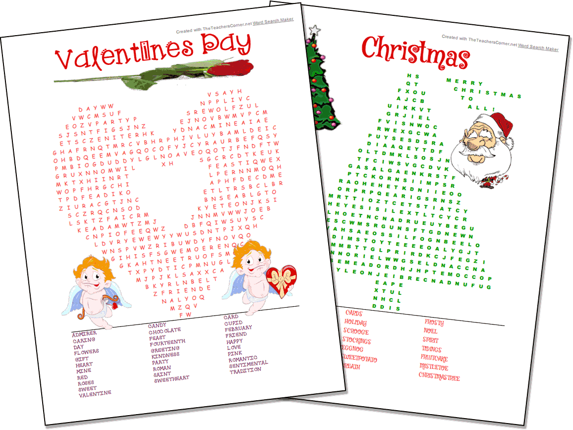 Word Search Maker | World Famous From The Teacher'S Corner pertaining to Word Search Maker Free Printable