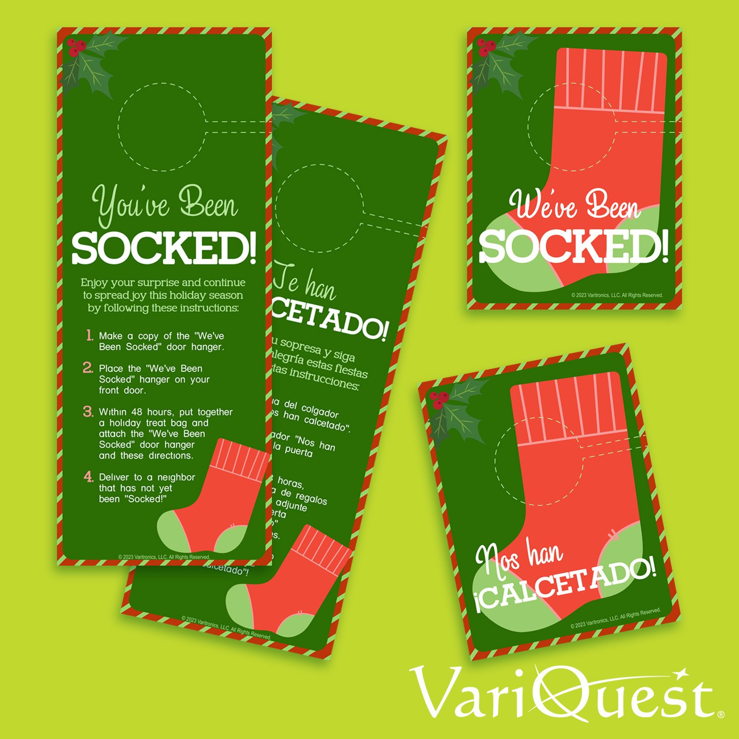 You&amp;#039;Ve Been Socked Printables | Variquest inside You Ve Been Socked Free Printable