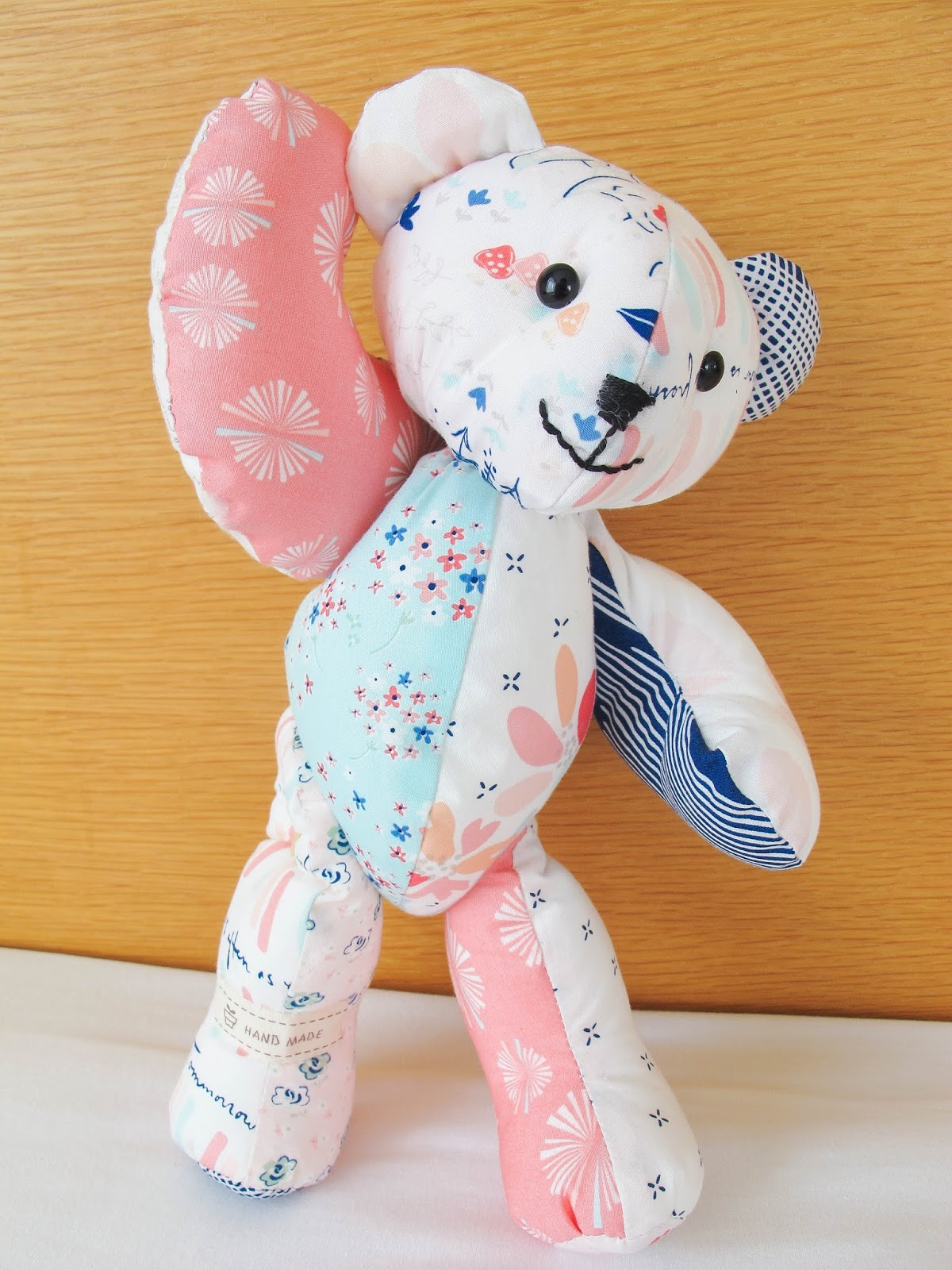 Zakkaart: Teddi The Bear Pattern (Free!) pertaining to Free Printable Patchwork Teddy Bear Pattern