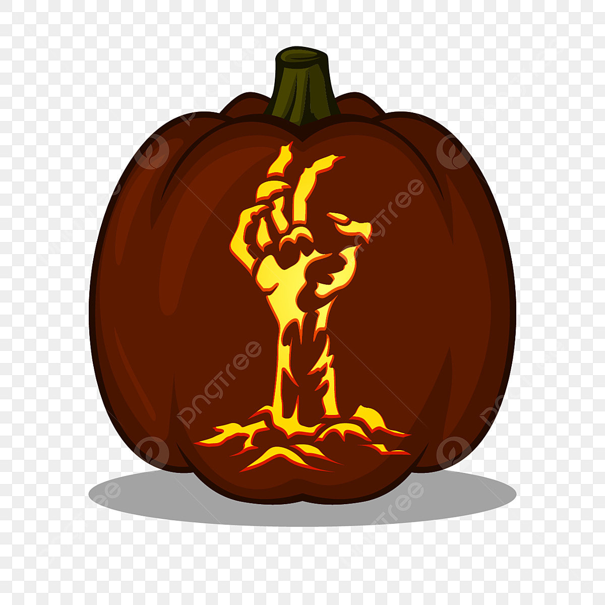 Zombie Hand Design For Pumpkin Carving Ideas Include File Ready To throughout Free Printable Zombie Pumpkin Carving Stencils